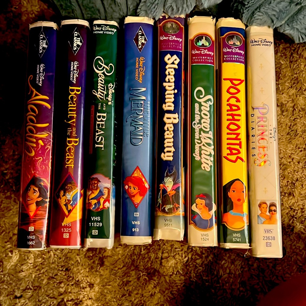 Disney Princesses Collection VHS